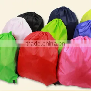Promotion Custom Printed Candy Colors Drawstring Rucksack Made in China thumbnail-6