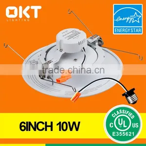 UL Energy Star Approved 5 In. and 6 In. 2700k White Led Recessed Trim Rotatable Downlight thumbnail-2