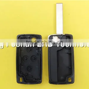 Hot Sale 4 Button Car Key Cover for Citroen C8 Flip Remote Key Fob Case Shell thumbnail-5