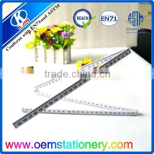 Hot Sale 100cm Metal Aluminum Long Folding Ruler for Office Supplies thumbnail-3