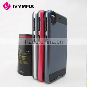 Red on Black Dual Hybrid Slim Armor Case Cover For HTC Desire 626 626s Phone Quality Choice thumbnail-5