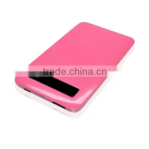 Best Aluminum Battery Charger 4000mAh Powerbank With Touch Button for Charger Lcd Screen Show the Power thumbnail-1