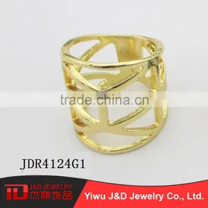 2016 Newest Style Fashion Gold Gemstone Ring thumbnail-1