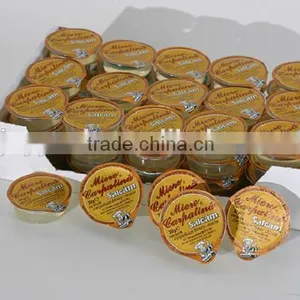 Food Blister Packing Machine for Chocolate Jam Butter Pastry Ketup Honey Capsule thumbnail-1