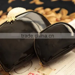 2016 Custom Makeup Travel Promotional Fashion PU Cosmetic Bags,Pvc Make up Brushes Bag thumbnail-1