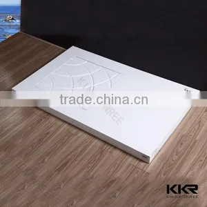 Shenzhen Kkr Hot Selling Solid Surface Shower Tray for Sale thumbnail-6