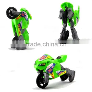 Robort Motorbike Plasctic DIY Toy Transformer Toys thumbnail-2