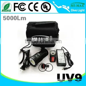 5000 Lumen LED Diving Flashlight Waterproof 100 Meters Quality Choice thumbnail-4