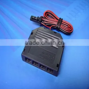 12V DC Cable 6 Way Parallel Led Distribution Junction Boxes for LED Ceiling Recessed Downlight Cabinet Spot Lights thumbnail-6