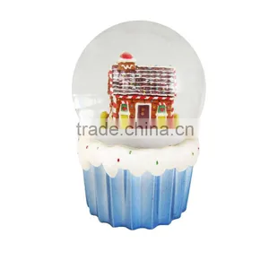 Xmas House Snow Globe Ornament for Kids thumbnail-2