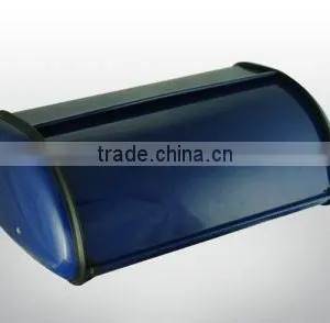 Red Metal Bread Box Bread Bin thumbnail-1