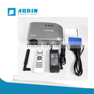 Hot Sell 1280*800 DLP LED Projector Support 1080P for Home Entertainment thumbnail-4