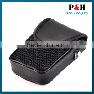 Compact Soft Pu Leather Pouch for a Small Digital Camera thumbnail-3