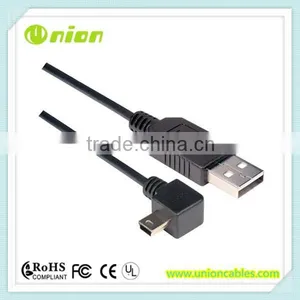 Right Angle USB Mini B and Micro B Cables thumbnail-1