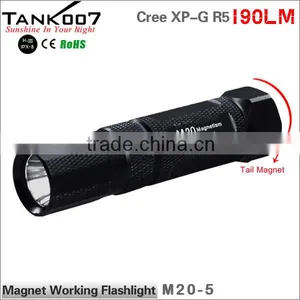 Wateproof 200 Lumen Bright Magnetic Working Flashlight Torch M20 thumbnail-2