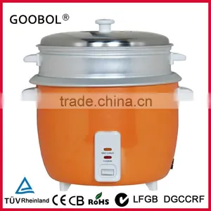 Small Drum Rice Cooker With Colorful Shell & Steamer thumbnail-2