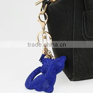 Wholesale Animal Tassel Keychains Car Keychain Bag Leather Keychain thumbnail-4