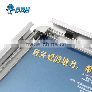 High Quality Supermarket a3 a4 a5 a6 Plastic Poster Frame thumbnail-4