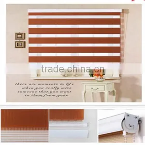 Munual Roller Blinds,Zebra Blind, Day and Night Shade. thumbnail-2