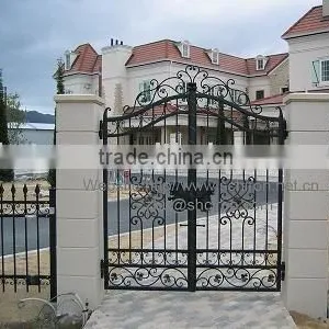 Wrought Iron Gate Forged Iron Gate Steel Gates thumbnail-1