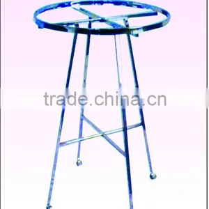 Chrome Clothes Display Racks With Hanger thumbnail-1