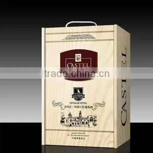 Pine Wood Wine Boxes thumbnail-1