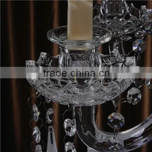Home ,wedding ,party Event Beautiful Crystal Candel Holder Centerpieces thumbnail-3