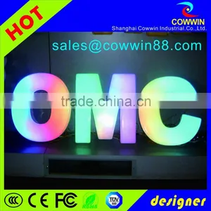 Wall Mounted Diy Led Backlit Acrylic Channel Letter Sign thumbnail-1