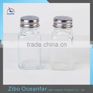 Best Selling Spice Shaker Bottles Mini Glass Spice Jar Square Glass Condiment Bottle Quality Choice thumbnail-1