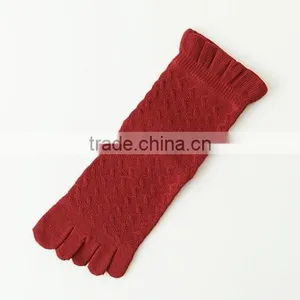 Best Socks Manufacturer Japanese Design OEM School Teen Girls Summer Thin Cotton Black Five Toe Cozy Socks thumbnail-4