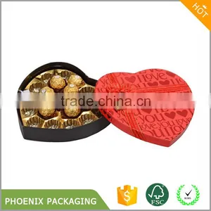 HEART SHAPED CHOCOLATE BOX WITH GOOD QUALITY thumbnail-1