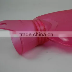 BS Standard PVC Water Bottle 750ml Small Cross-hatched Pink thumbnail-2