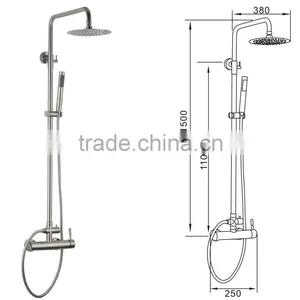 SUZAN(1104-1) Low Carbon Environmental Protection Sus304 Stainless Steel Big Rain-shower thumbnail-1