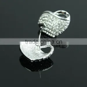Seasofbeautyfull Crystal Rhinestone Ear Stud thumbnail-2
