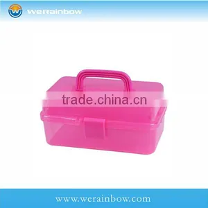 Clear Plastic Storage Box thumbnail-1