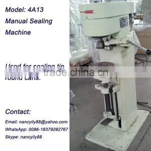 Used Condition and Metal Packaging Material FILTER SEAMER Sealing Machine thumbnail-5