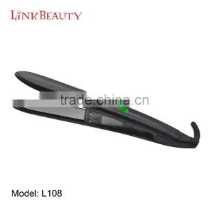 With Brush Shiny Black Plate Hair Straightener thumbnail-3