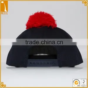 5 Panel Sports Style Flat Brim Ball Custom Snapback Caps thumbnail-3