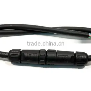 3pin 10A IP68 Waterproof Soldering Connector Socket thumbnail-2