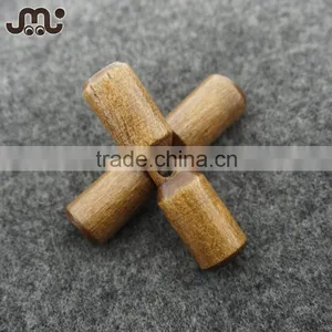 Single Hole Dumbbell Design Wooden Fancy Buttons thumbnail-1