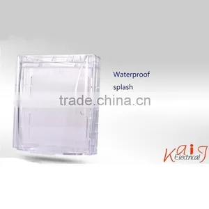 Transparent Waterproof Bathroom Light Switch Cover thumbnail-1
