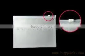 Big Capacity Customized 4 Side Seal White Printed Slider Zipper Skin Care Product Bag/pouch thumbnail-1