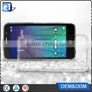 Amazon Hot Sale Anti Scratch Acrylic Clear PC Back + TPU Bumper Phone Cover For Alcatel Stellar Tru Clear Case Paypal Accept thumbnail-4