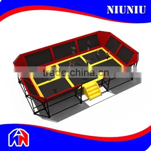 Indoor Playground Professional Trampoline for Rent thumbnail-3