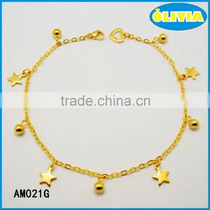 Olivia Jewelry Women Charm Gold Starfish Chain Anklets Fashion Foot Jewelry Anklets thumbnail-1