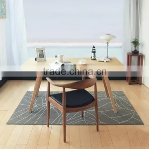 The Kennedy President Election Replica Wood Hans Wegner Chair Designer Wood Dining Chair thumbnail-4