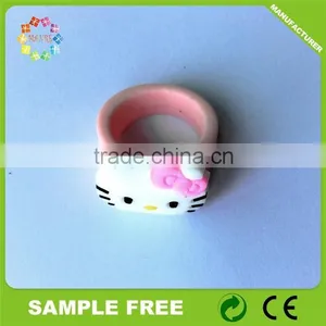 Super Quality High Performance Soft Pvc Children Gift Ring thumbnail-2