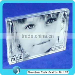 Sexy Girl Plexiglass Magnet Photo Frame Acrylic Picture Frame Tabletop for Sale thumbnail-1