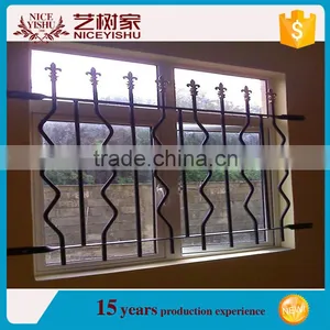 Wrought Iron Work Window Grill Designs for Sale thumbnail-6