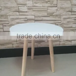 Modern Simple Round Shape Hotsale Decorative Wooden Table thumbnail-2